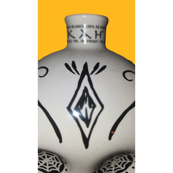 Collectible KAH Ceramic  750 ml EMPTY Skull DAY of the Dead - Picture 4 of 9